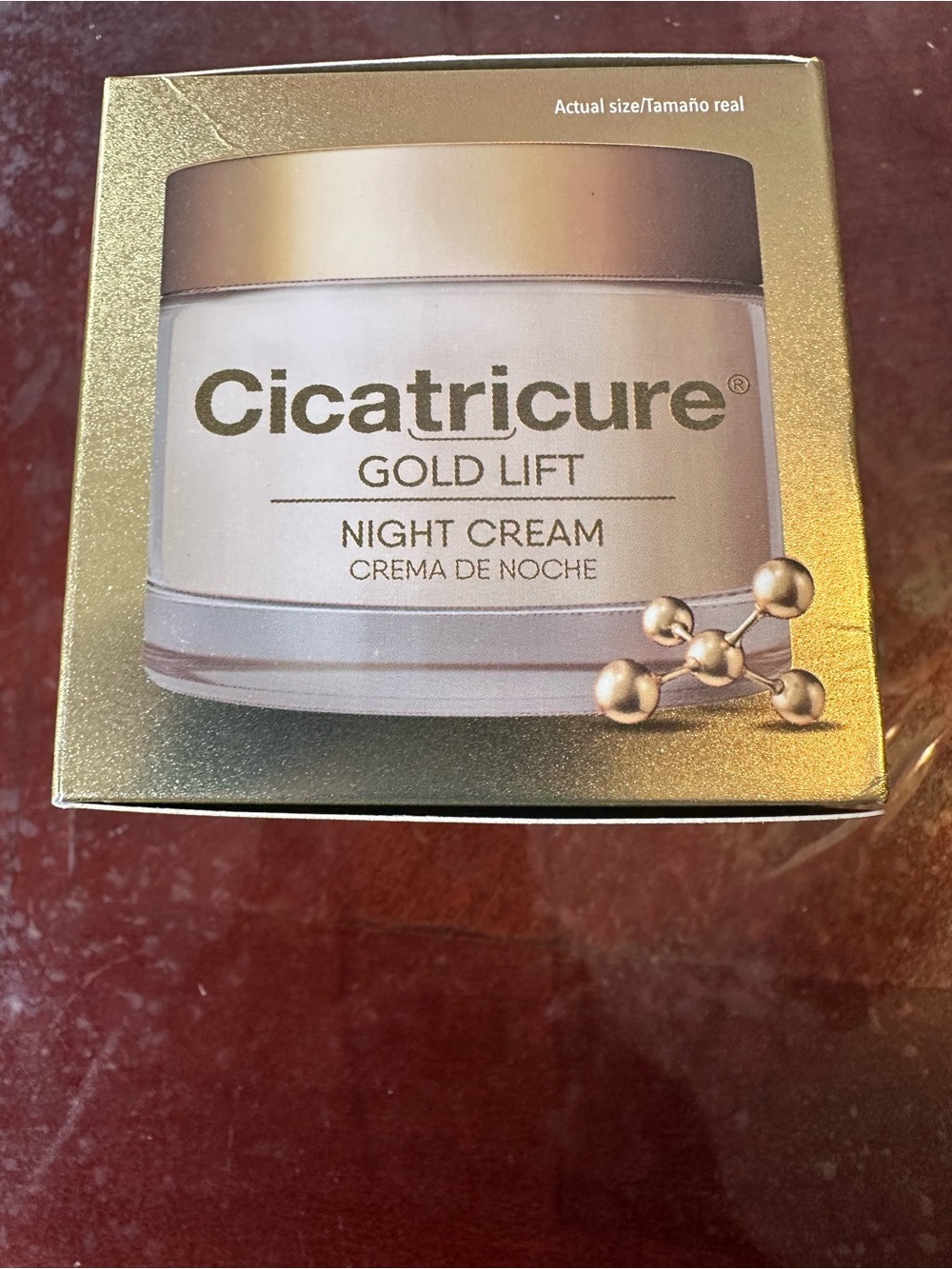 Gold Lift Night Cream - Gold/White